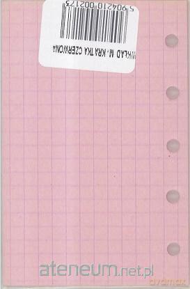 Wkład do organizera M Kratka czerwona