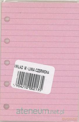 Wkład do organizera M Linia czerwona