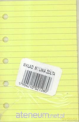 Wkład do organizera M Linia żółta