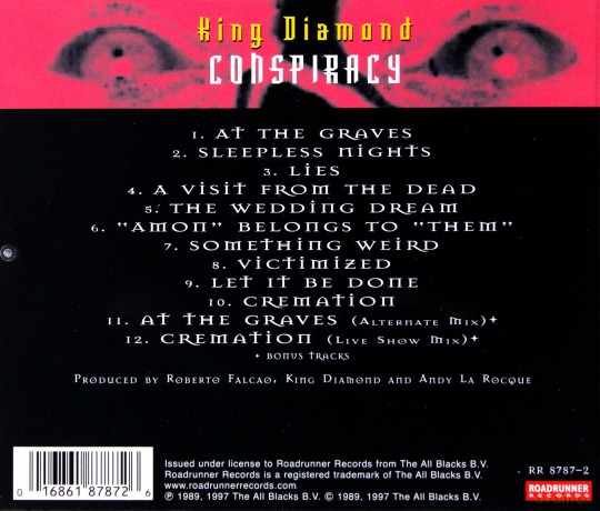King Diamond: Conspiracy [CD]