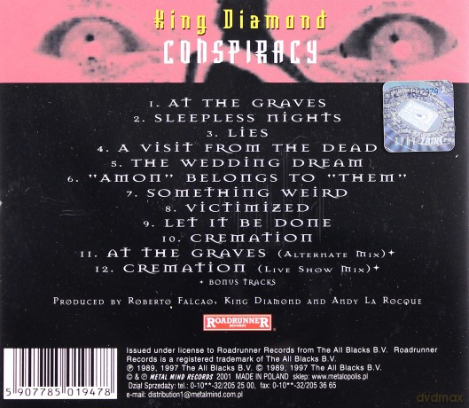 King Diamond: Conspiracy  [CD]