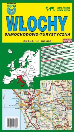 Włochy 1:1 100 000 mapa samochodowa