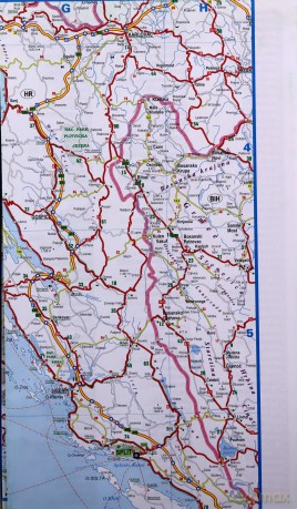 Włochy 1:1 100 000 mapa samochodowa