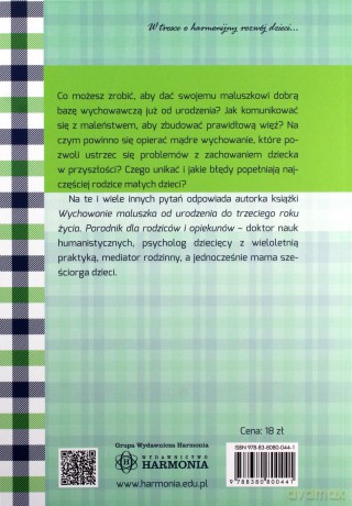 Wychowanie maluszka od urodzenia do trzeciego roku - Magdalena Wegner-Jezierska [KSIĄŻKA]