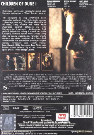 Dzieci Diuny 1: Mesjasz Diuny [DVD]