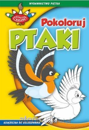 Zakręcone kolory. Pokoloruj ptaki [KSIĄŻKA]