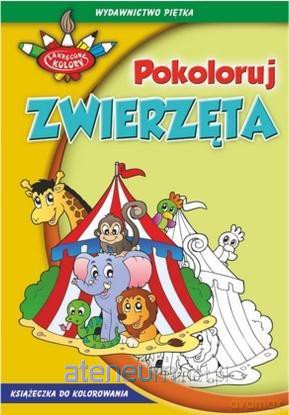 Zakręcone kolory. Pokoloruj zwierzęta [KSIĄŻKA]