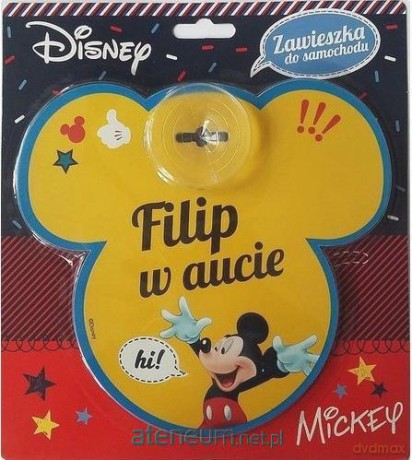 Zawieszka Mika - Filip w aucie