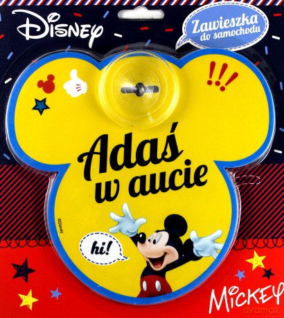 Zawieszka Miki - Adaś w aucie