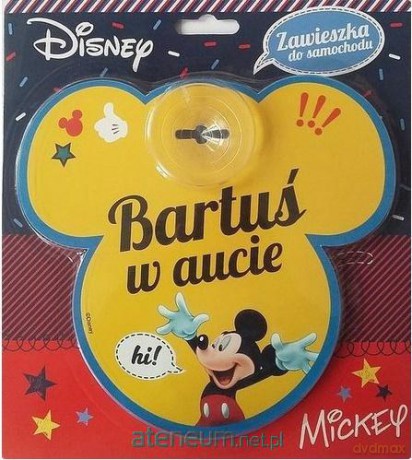 Zawieszka Miki - Bartuś w aucie