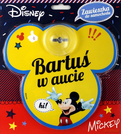 Zawieszka Miki - Bartuś w aucie