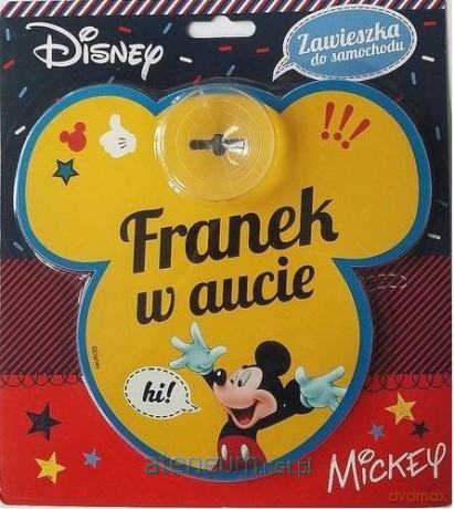 Zawieszka Miki - Franek w aucie