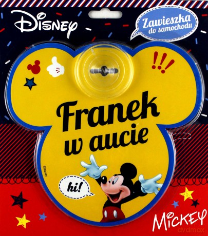 Zawieszka Miki - Franek w aucie