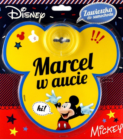 Zawieszka Miki - Marcel w aucie