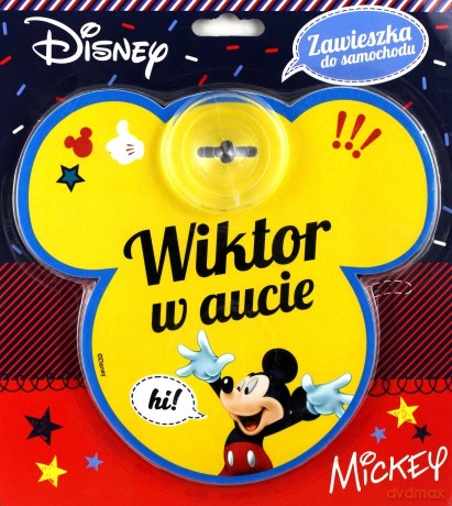Zawieszka Miki - Wiktor w aucie