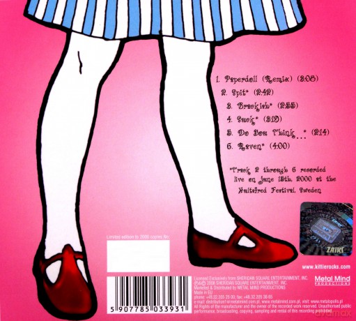Kittie: Paperdoll (Ep) (Remastered + Bonus Tracks) (digipack) [CD]