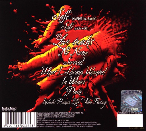 Kittie: Safe (Ep) (Remastered + Bonus Tracks) (digipack) [CD]