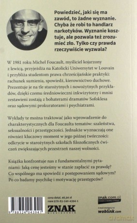 Zło czynić, mówić prawdę - Michel Foucault [KSIĄŻKA]