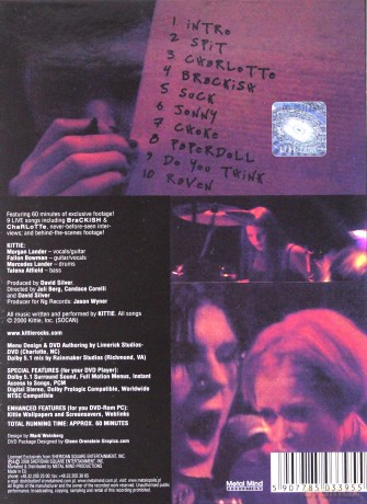 Kittie: Spit In Your Eye (digipack) [DVD]