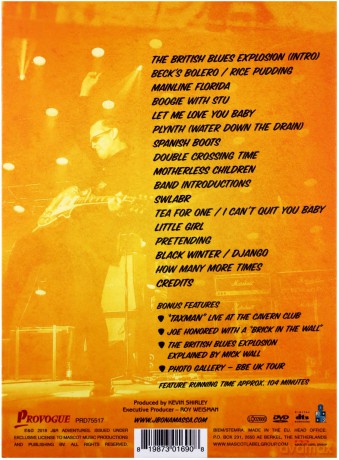Joe Bonamassa: British Blues Explosion Live [2DVD]