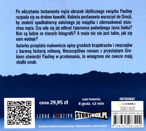 Cierpkie winogrona - Bożena Gałczyńska-Szurek [AUDIOBOOK]