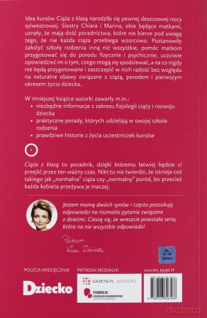 Ciąża z klasą. Fachowy przewodnik po ciąży, porodzie i całej reszcie - Chiara Hunt, Marina Fogle [KSIĄŻKA]