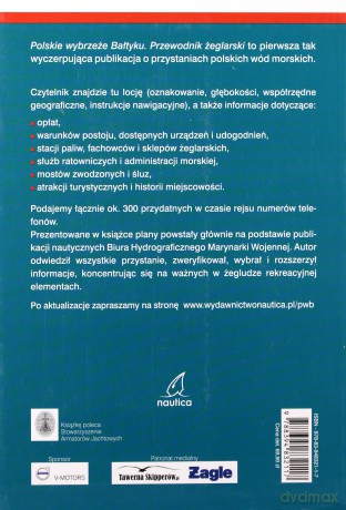 Polskie wybrzeże Bałtyku - przewodnik żeglarski - Marcin Palacz [KSIĄŻKA]
