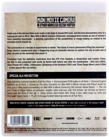 Man with a Movie Camera [2xBlu-Ray]