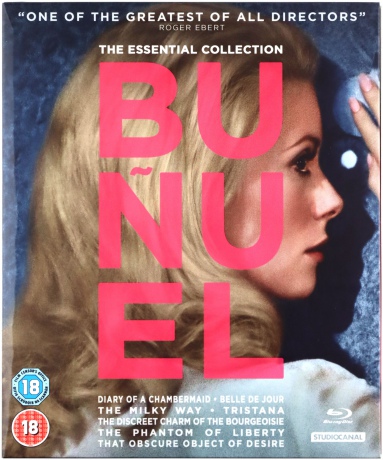 Bunuel (Dziennik panny służącej / Piękność dnia / Mleczna droga / Tristana / Dyskretny urok burżuazji / Widmo wolności / Mroczny przedmiot pożądania) [BOX] [7xBlu-Ray]