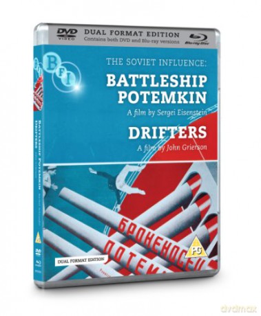 The Soviet Influence: Battleship Potemkin + Drifters (Pancernik Potiomkin) [Blu-Ray]+[DVD]