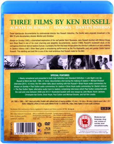 The Ken Russell Collection: The Great Passions [Blu-Ray]+[2DVD]