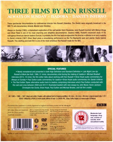The Ken Russell Collection: The Great Passions [Blu-Ray]+[2DVD]