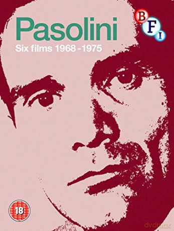 Pasolini Six Films 1968 - 1975: The Decameron / Canterbury Tales / Arabian Nights / Medea / Theorem / Salo, or the 120 Days of Sodom (Teoremat / Medea / Dekameron / Opowieści kanterberyjskie / Kwiat 1001 nocy / Sal?, czyli 120 dni Sodomy) [6xBlu-Ray]+[DVD