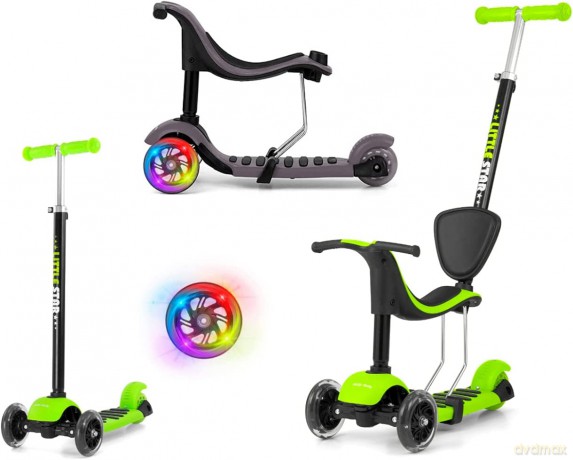 Hulajnoga Scooter Little Star Green