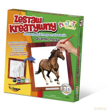 Zestaw kreatywny Quarter horse