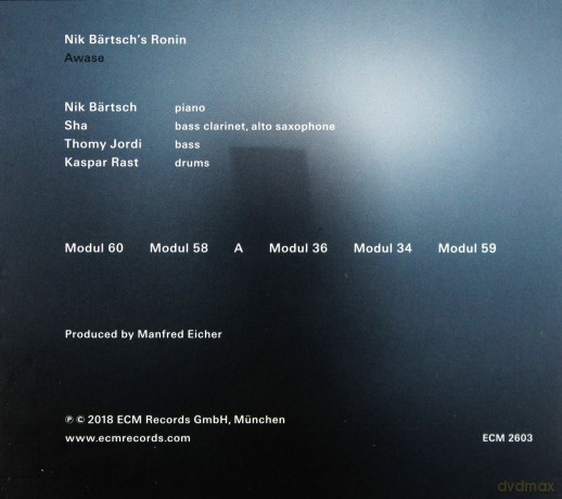 Nik Bartsch's Ronin: Awase [CD]