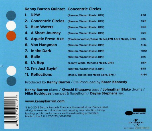 Kenny Barron: Concentric Circles [CD]