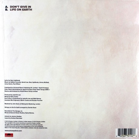 Snow Patrol: Don't Give In / Life On Earth (Limited) (RSD) [Winyl]