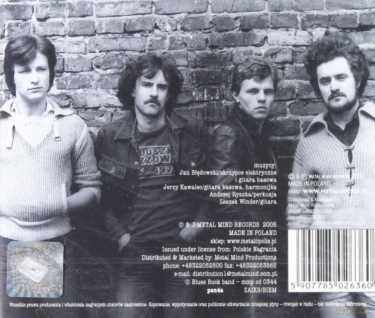 Krzak: Blues Rock Band Live (Reedycja) [CD]