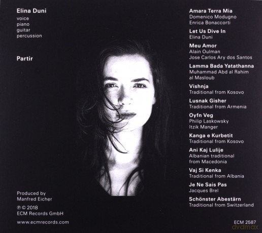 Elina Duni: Partir - Solo [CD]
