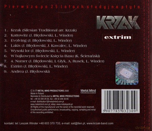 Krzak: Extrim [CD]