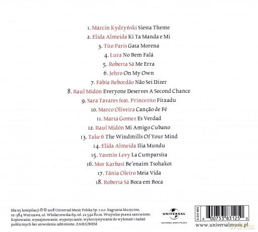 Siesta Festival 2018 [CD]