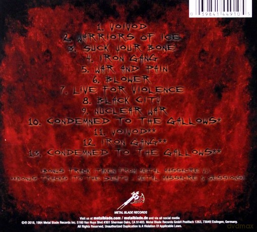 VOIVOD: War and Pain (dgipack) [CD]
