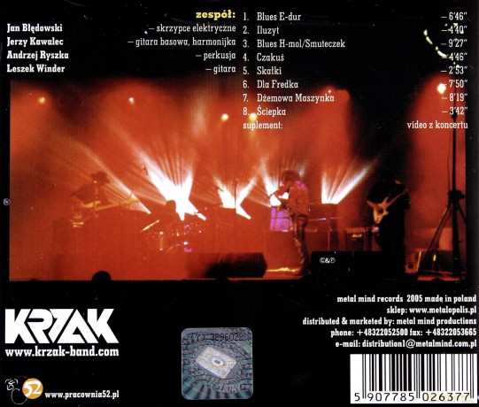 Krzak: Live In Waltrop 2001 (Reedycja) [CD]