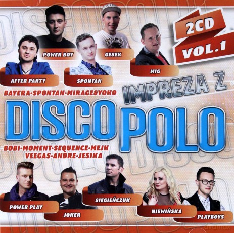 Jesień Zima 2018 Disco Polo MEGA Hits / Impreza z Disco Polo vol. 1 Pakiet [4CD]