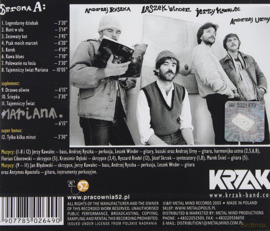 Krzak: Paczka + 2 + Bonusy (Reedycja) [CD]