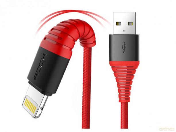 Kabel USB ROCK Lightning Wzmacniany iPhone 200 cm