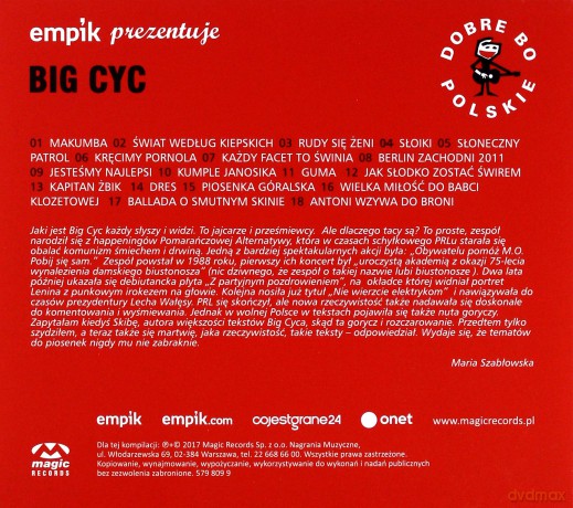Big Cyc: Dobre Bo Polskie [CD]
