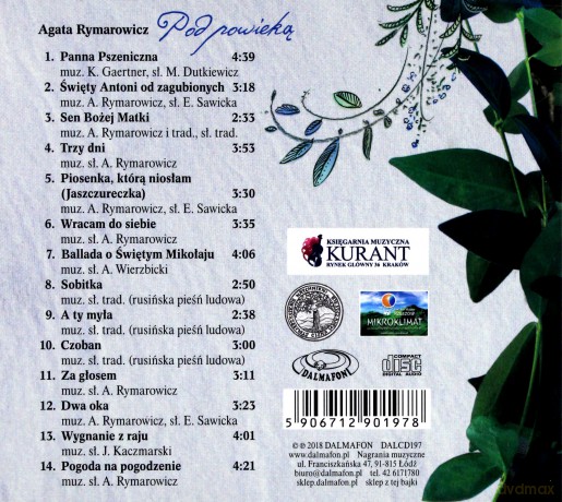 Agata Rymarowicz: Pod Powieka [CD]