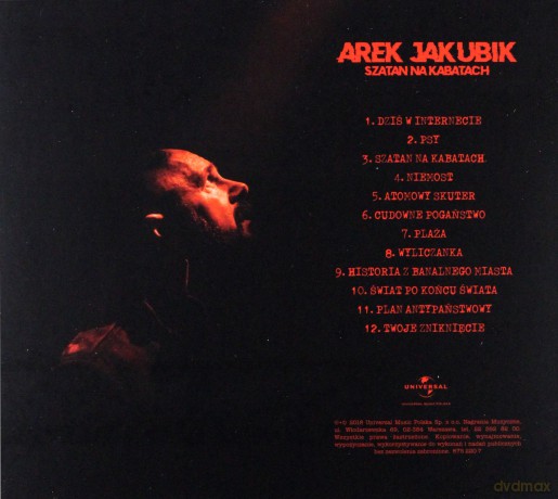 Arek Jakubik: Szatan Na Kabatach [CD]